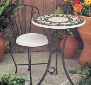 knf Laurel 24 inch Classic Bistro with Round Chair