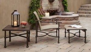 Fremont Chair and Ottomon
