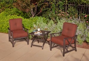 Haywood Chairs with End Table