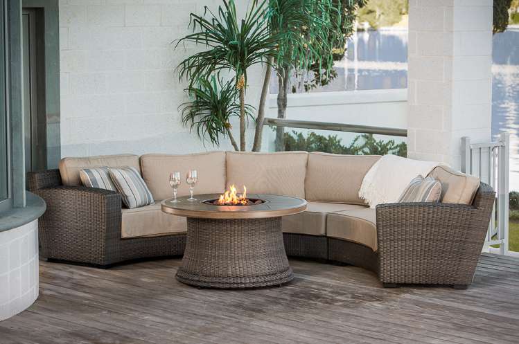 Outdoor Sectionals | Hot Tubs, Fireplaces, Patio Furniture - Heat ...