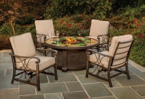 Seville with Masterpiece firepit